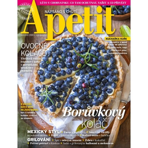Blueberry tart with rosemary