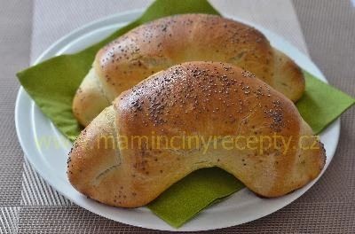 Homemade bread rolls with seeds