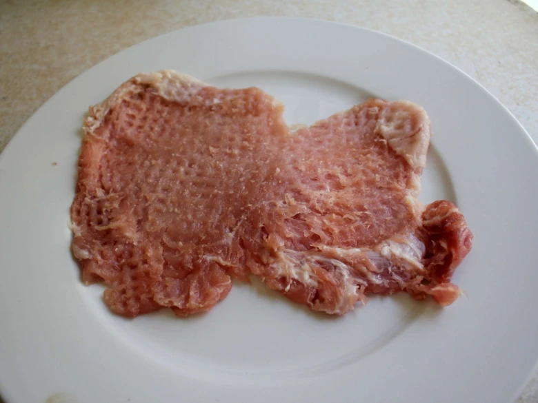 Surové maso na plátek pro Plumlovský řízek